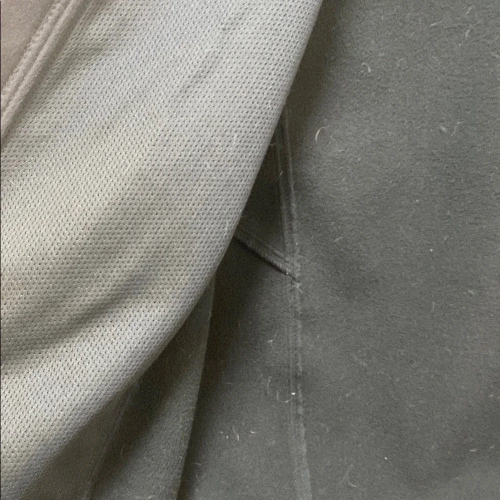 The North Face Men's Black Jacket with Blue Accents